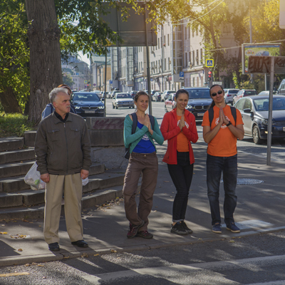 Абхьяса для йога в городе